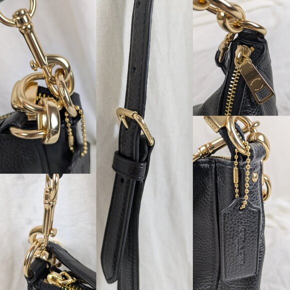 Coach Black Elle Hobo Bag - Picture 5 of 10